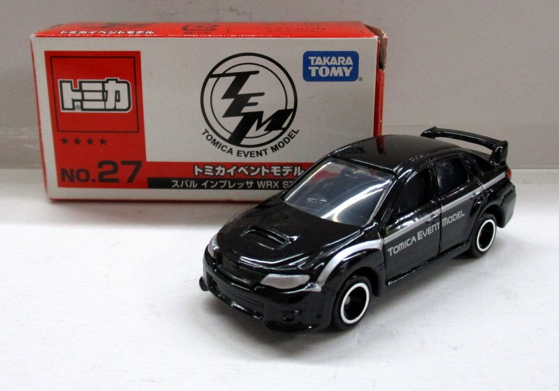 タカラトミー トミカイベントモデル スバルインプレッサwrx Sti 4door 黒 27 まんだらけ Mandarake