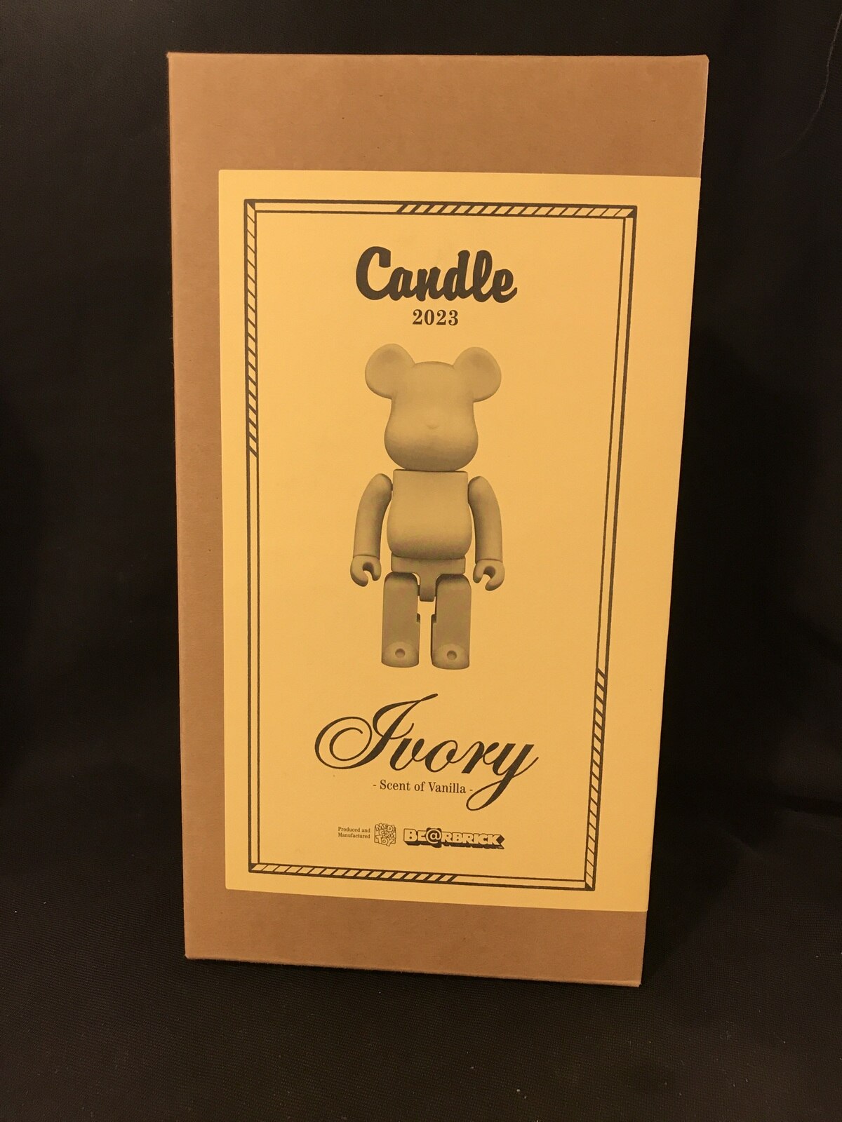 MEDICOMTOY BE@RBRICK まつゆう CANDLE 2023 BE@RBRICK Vanilla 400 ...