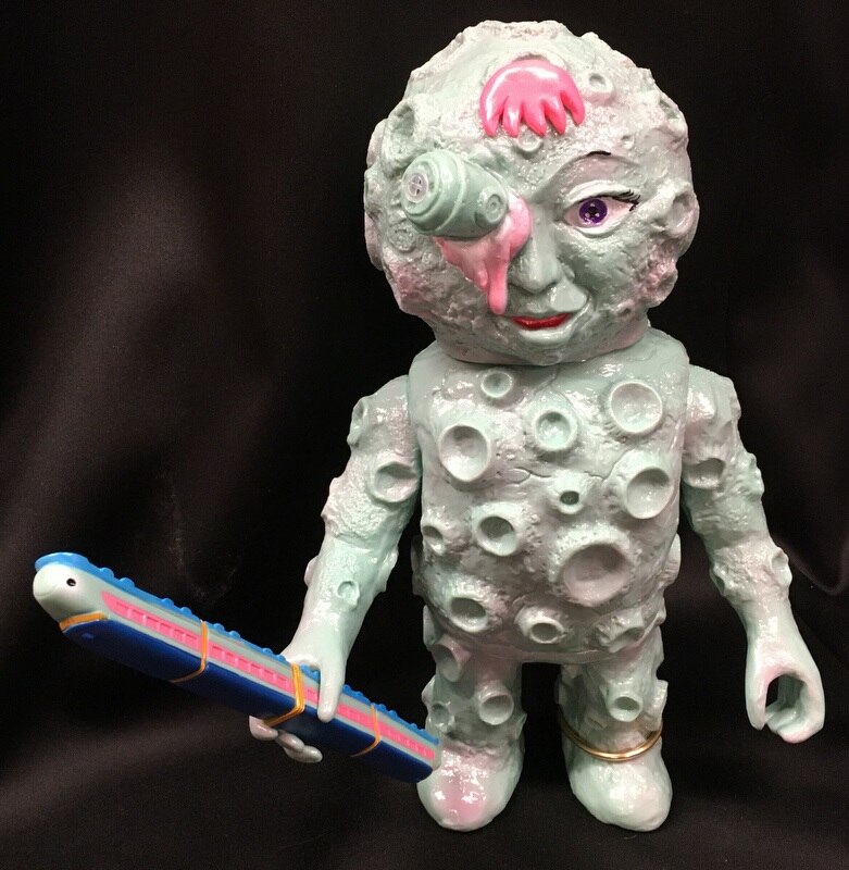 longneck デムパゴン パンダ ソフビ インディーズ 妄想怪獣 海底魔人