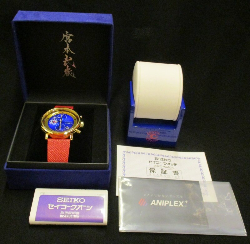 SEIKO Fate / Grand Order Original Servant Watch Saber / Miyamoto Musashi  model watch stand with | Mandarake Online Shop