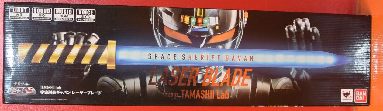 TAMASHII Lab(タマシイラボ) レーザーブレード 宇宙刑事ギャバン 完成トイ バンダイ
