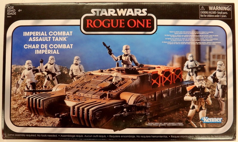HASBRO THE VINTAGE COLLECTION IMPERIAL COMBAT ASSAULT TANK 3.5 ...