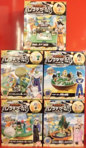 バンダイ 広がる！ドラゴンボール改 【パノラマワールド 全5種セット】 | MANDARAKE 在线商店