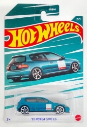 MATTEL HOTWHEELS HONDA CIVIC SERIES HDH20 '92 HONDA CIVIC EG/グリーン 2/5