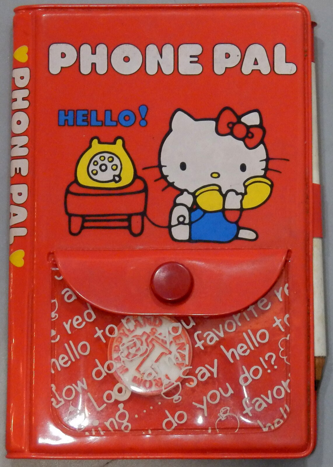 Sanrio Hello Kitty PHONE PAL Red Ribbon 1976 | Mandarake Online Shop