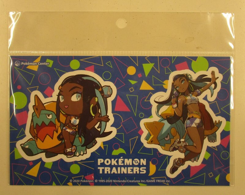 ポケモンセンター ステッカー Pokemon Trainers ポケットモンスター ルリナ カジリガメ まんだらけ Mandarake