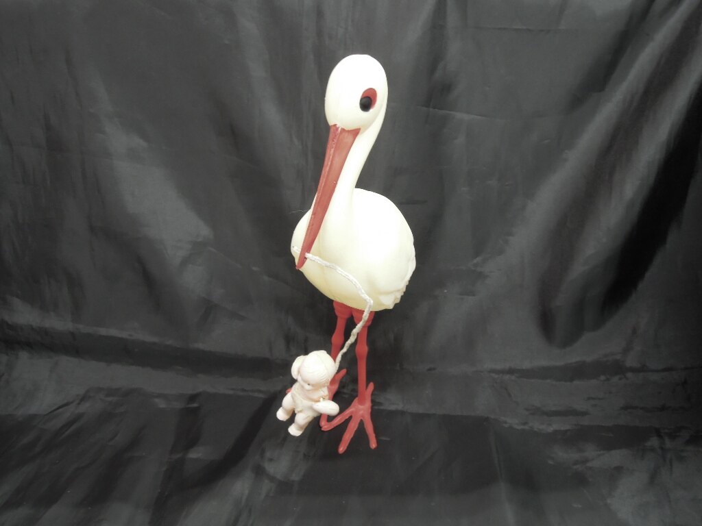 セルロイド製 コウノトリと赤ちゃん 135mm まんだらけ Mandarake