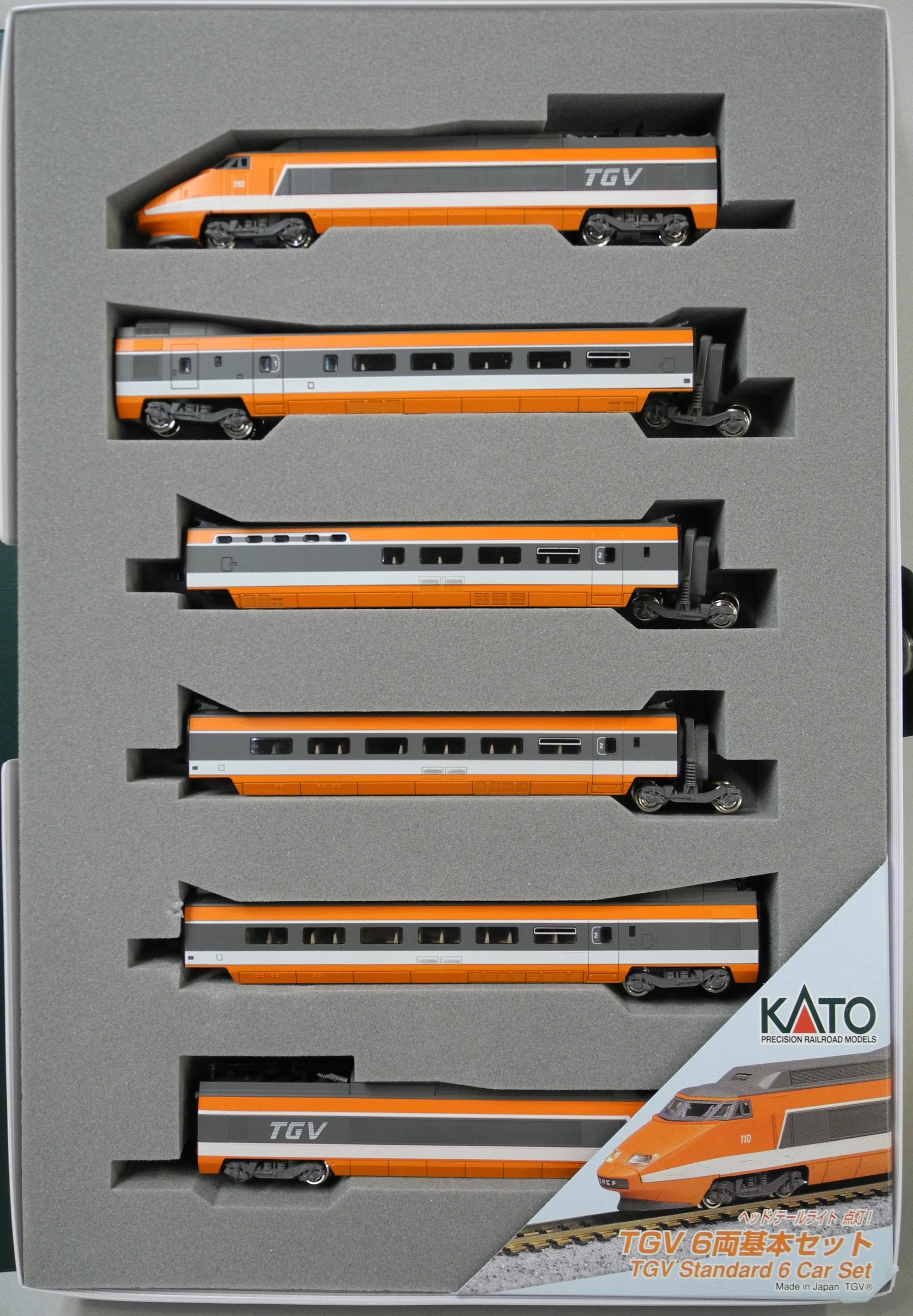 関水金属 KATO Nゲージ 10-198 【TGV 基本セット】 (6両セット) | まんだらけ Mandarake