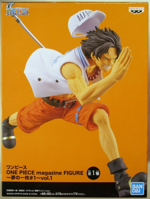 まんだらけ通販 Bandai Spirits ワンピース Magazine Figure Vol 1 夢の一枚 1 ポートガス D エース 中野店からの出品