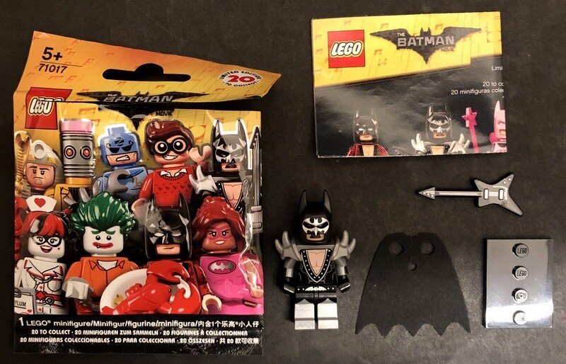 Lego minifiguresThe Lego Batman movie Glam Metal Batman 71017, ありある