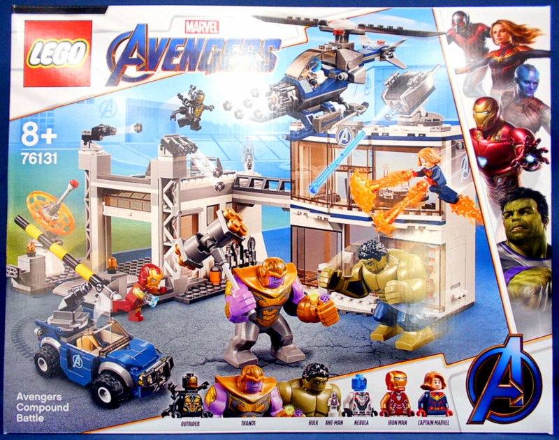 avengers endgame lego compound battle