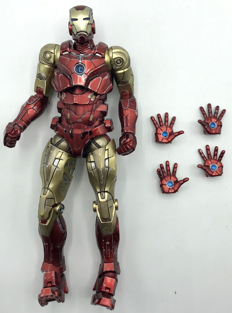 開封品 中古美品 千値練 アイアンマン fighting armor - アメコミ