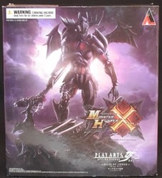 SQUARE ENIX PLAY ARTS KAI Monster Hunter Cross Diablos Armor (Rage Series)  Action Figure, Figures & Plastic Kits