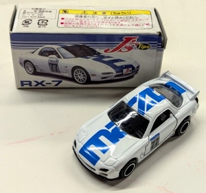 トミカ/アイアイアド特注 J's Tipo RX-7/白/MAZDAタンポ #77 ワイド