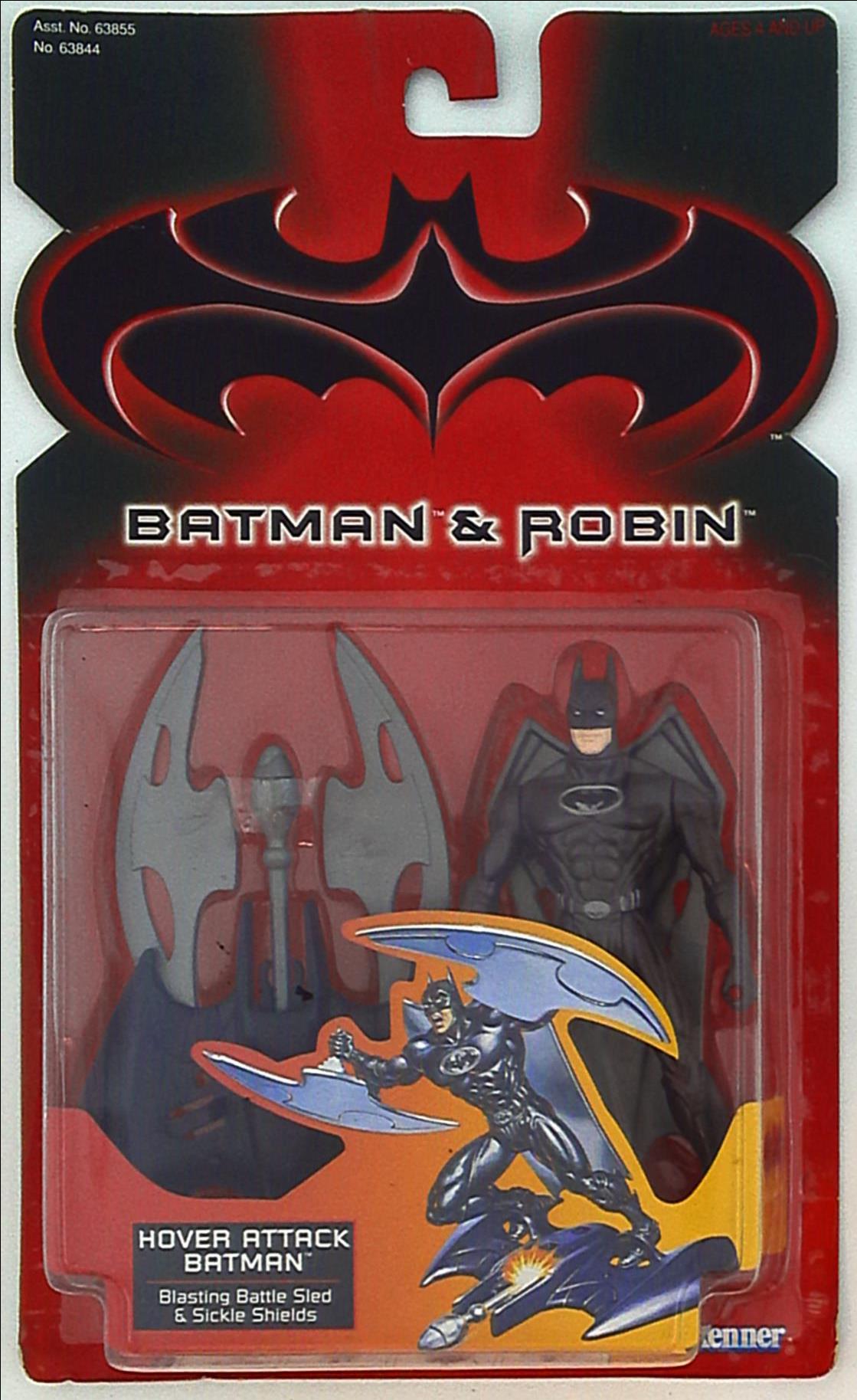 KENNER BATMAN & ROBIN (ACTION FIGURE) HOVER ATTACK BATMAN 5インチ ...