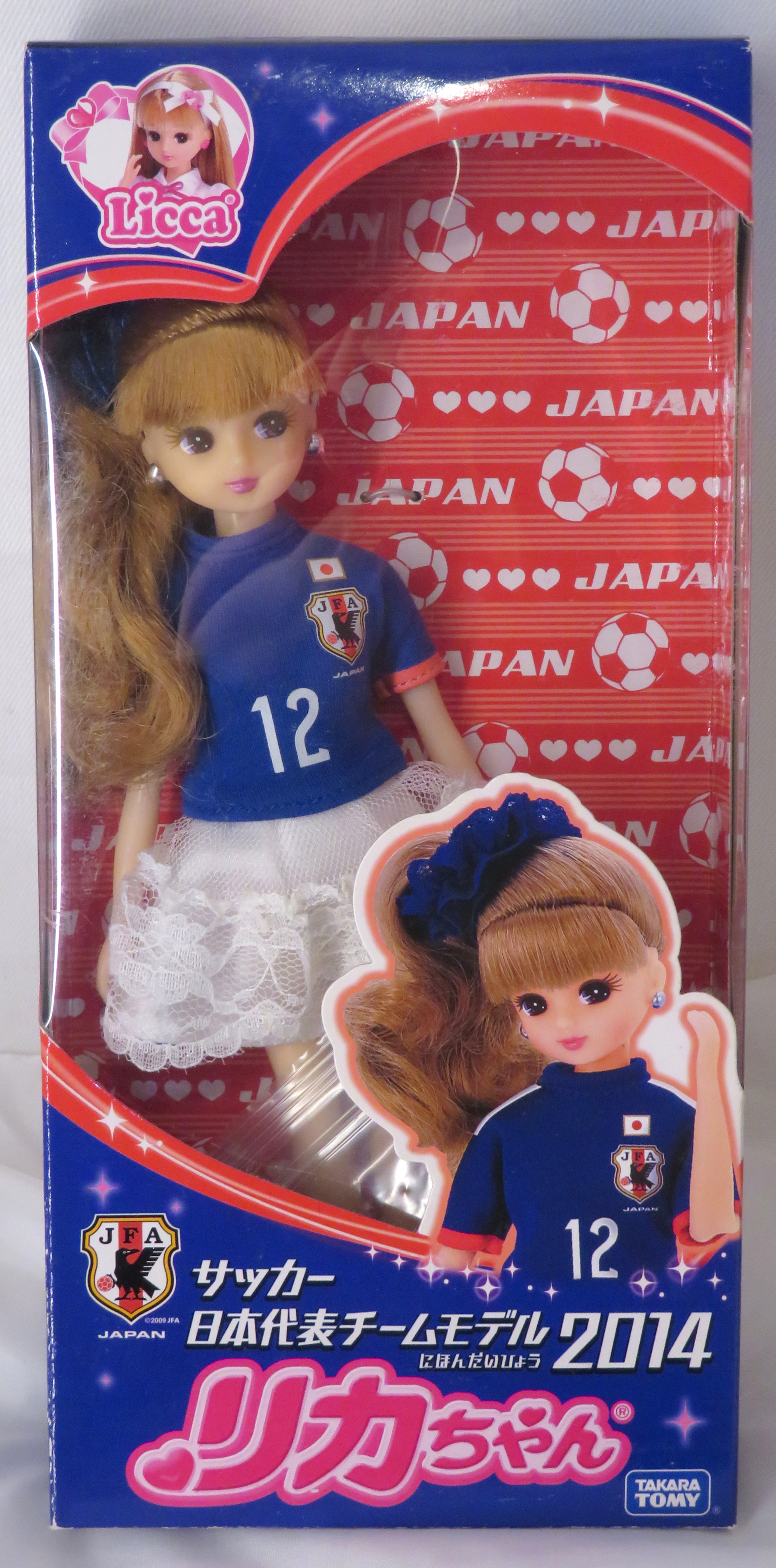 リカちゃん サッカー日本代表チームモデル2014 | nate-hospital.com