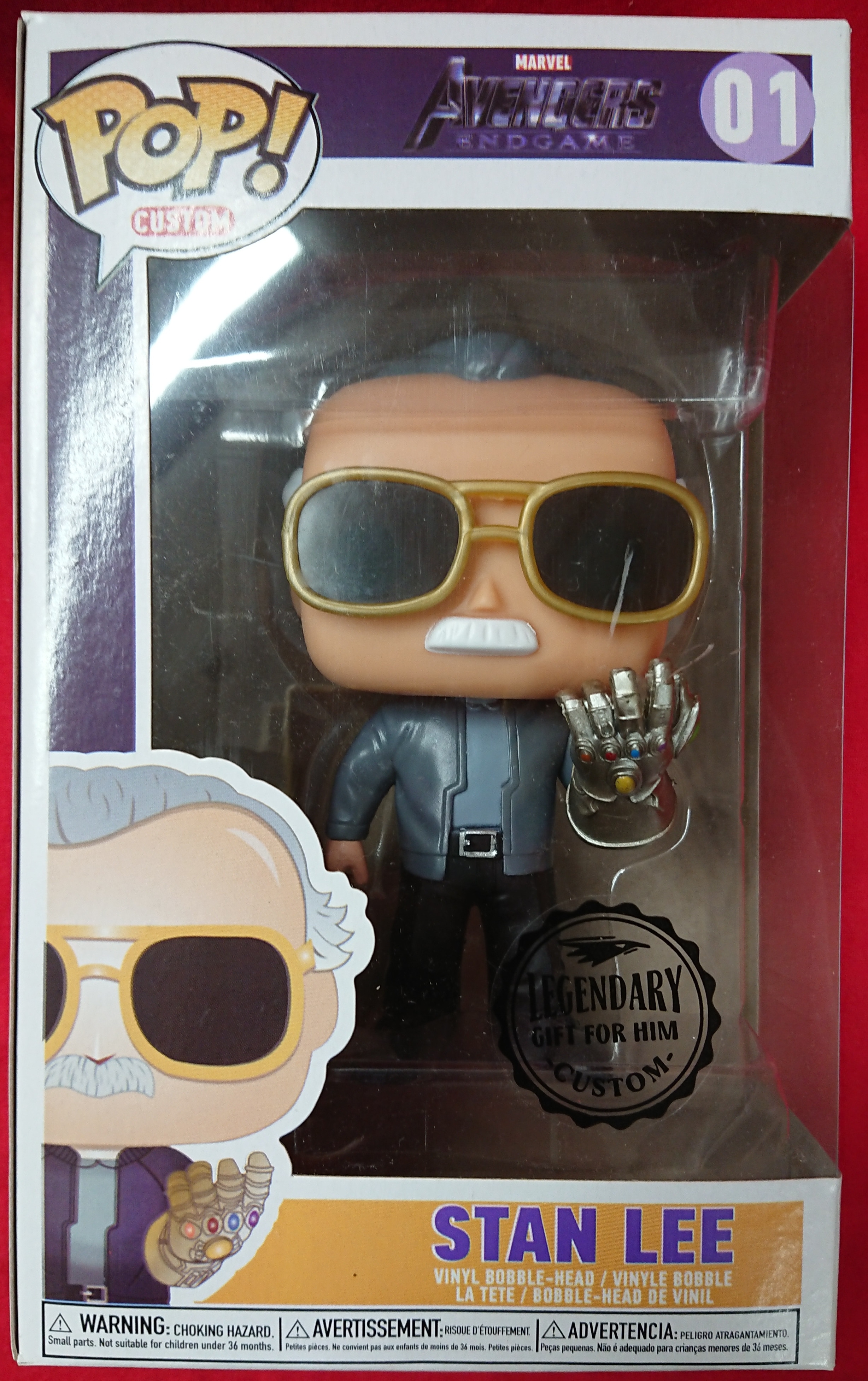 ファンコ ポップ！ FUNKO POP! スタン・リー STAN LEE