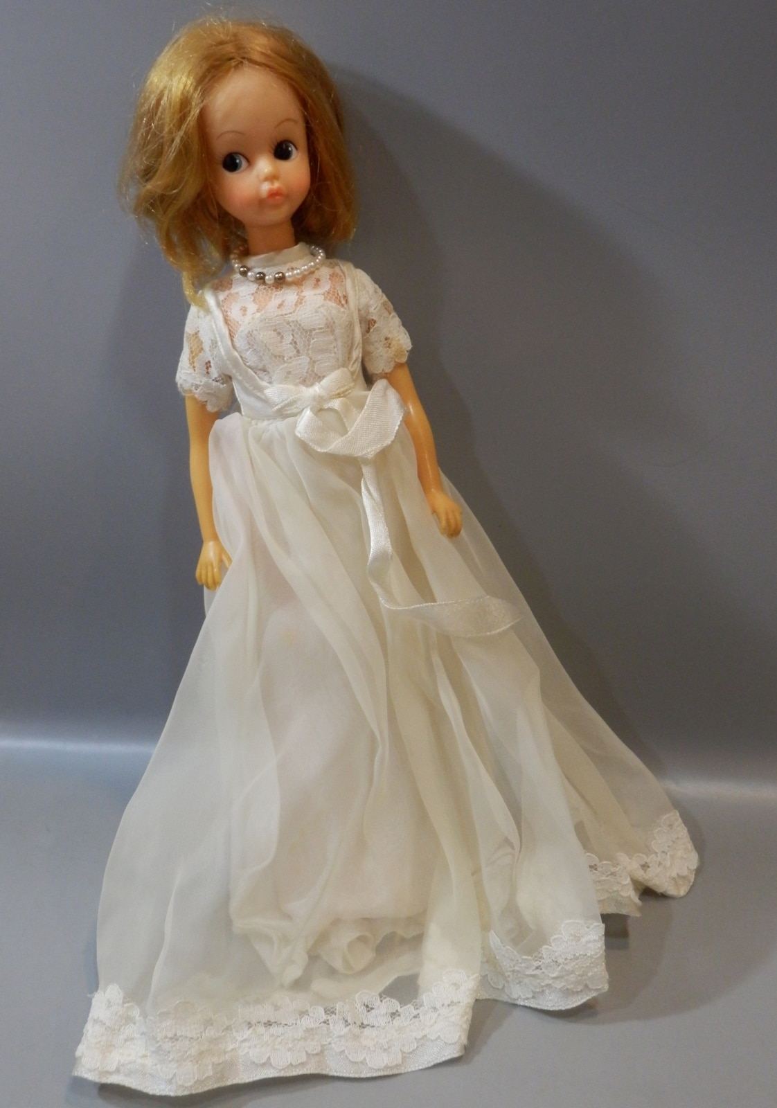 昭和レトロ ヴィンテージ バービー人形 ウェディングドレス 1960年代 