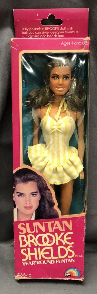 Brooke shields barbie discount doll