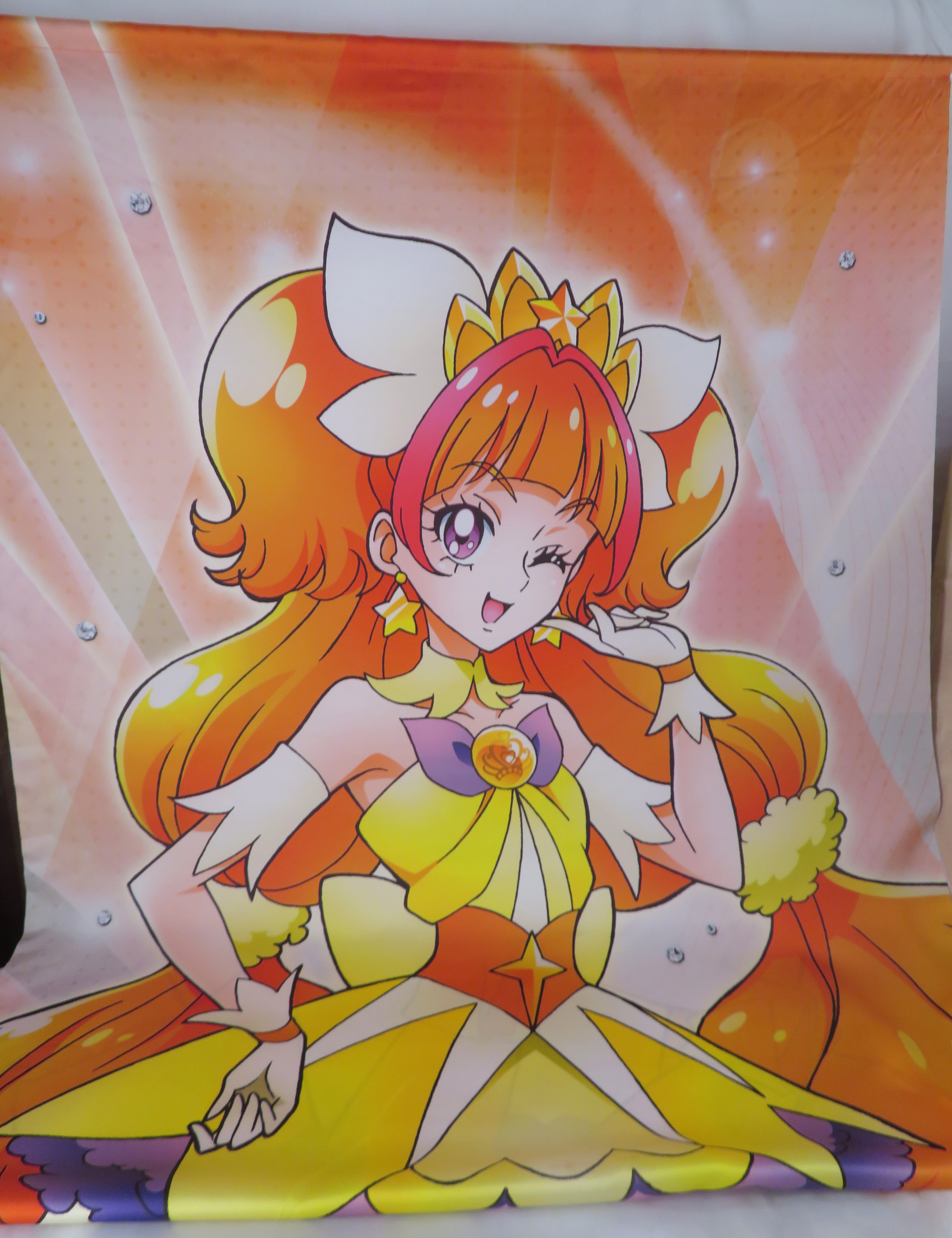 スター☆トゥインクルプリキュア 等身大タペストリー キュアスター