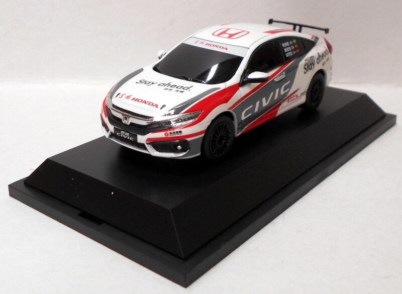 東風HONDA 1/43 無限 中国CTCC 第十代思域CIVIC Stay ahead 志在 先端