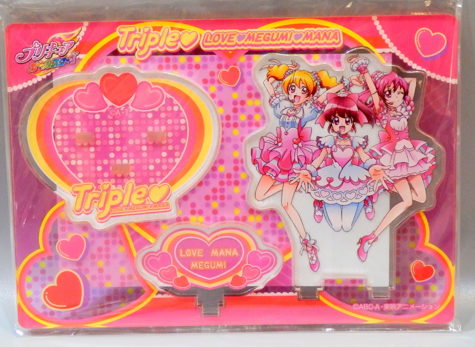 東映アニメーション プリティストア限定 アイドルプリキュア2ndシーズン アクリルスタンドパネル Triple まんだらけ Mandarake