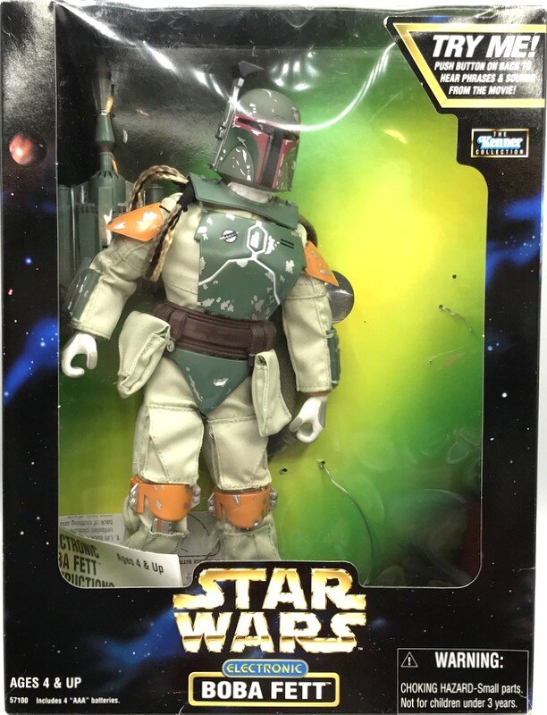 KENNER STAR WARS ACTION COLLECTION ELECTRONIC BOBA FETT 12インチ