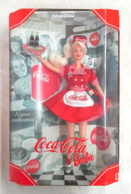 Mattel Barbie Coca Cola Barbie 1998 Waitress 22831 Mandarake