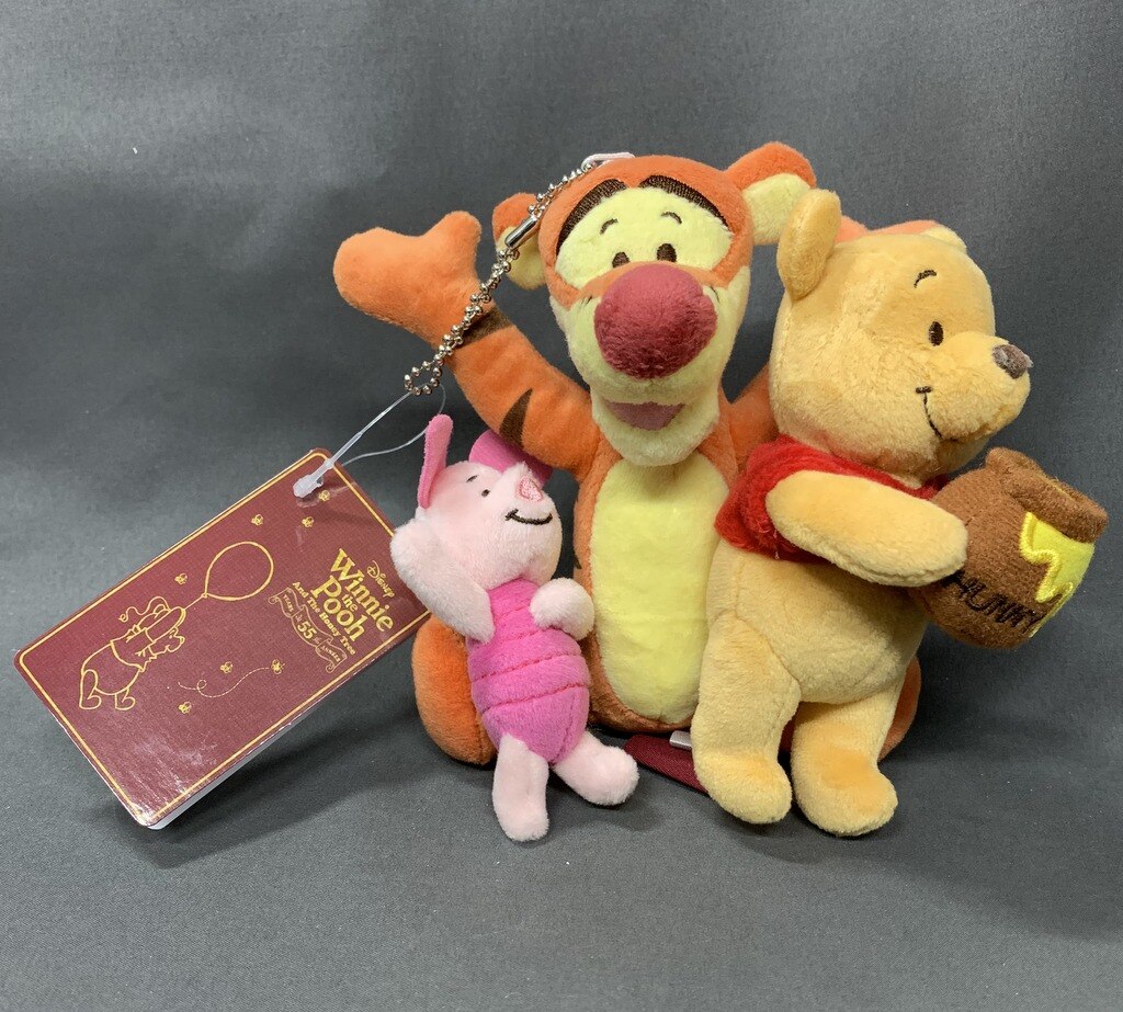 ディズニーストア プラッシュキーチェーン プー ティガー ピグレット Winnie The Pooh まんだらけ Mandarake