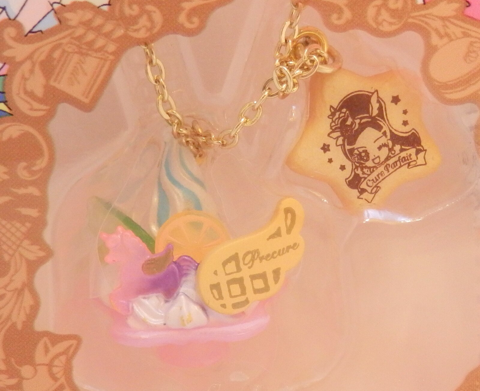Bandai Glitter ☆ Pretty Cure Ala Mord Pretty Cure Suites Ara Mord Necklace 2. Fruit Parfait | Mandarake Online