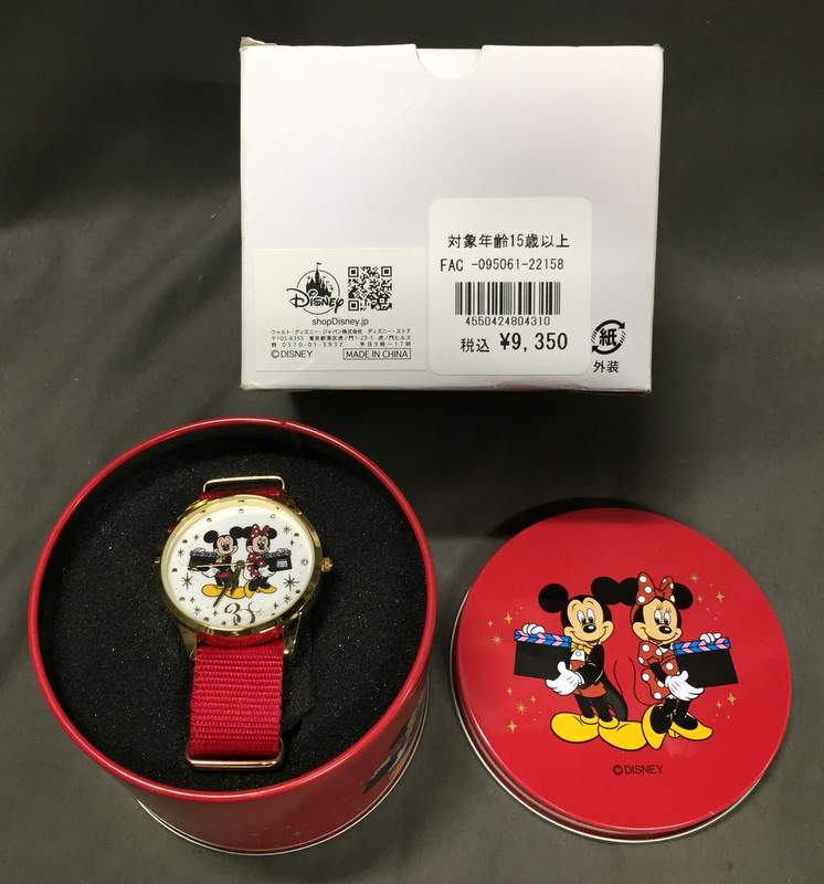 ディズニーストア 腕時計 Disney Store Japan 30TH ミッキー&ミニー 30