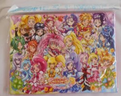 Sunstar Bungu Movie PreCure (Pretty Cure) All Stars DX3 Delivered to the  future! Sekai wo Tsunagu Nijiiro no Hana Coloring Jiyuucho 0311G