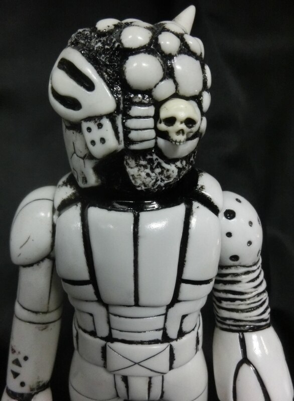 mandarake | real head chaos trooper skull captain (white mold