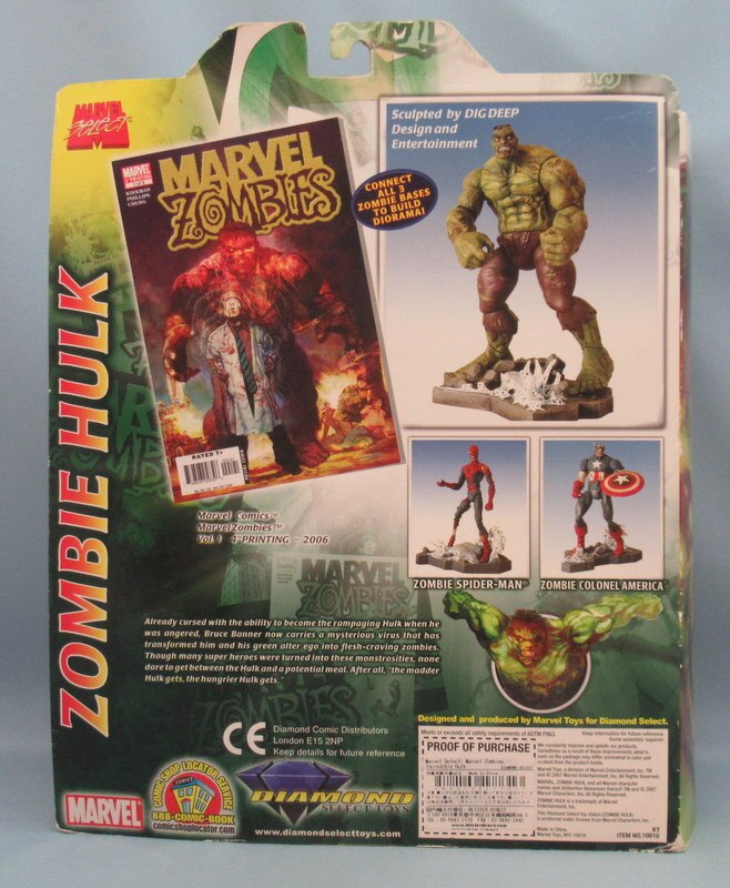 DIAMOND SELECT MARVEL SELECT ZOMBIE HULK 10810 | MANDARAKE 在线商店