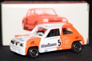 トミカ中国製/アイアイアド特注 RENAULT 5 Type オレンジ/ホワイト