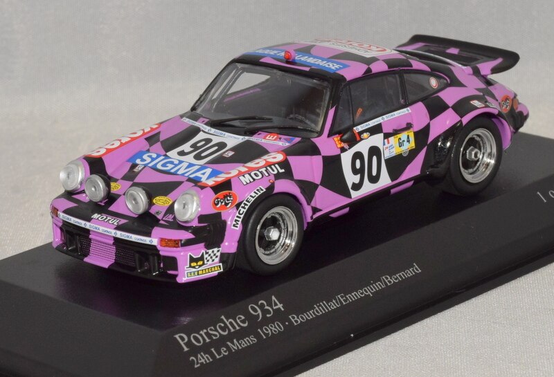 PAUL'S MODEL ART 1/43 MINICHAMPS Porsche 934 24h Le Mans 1980 #90