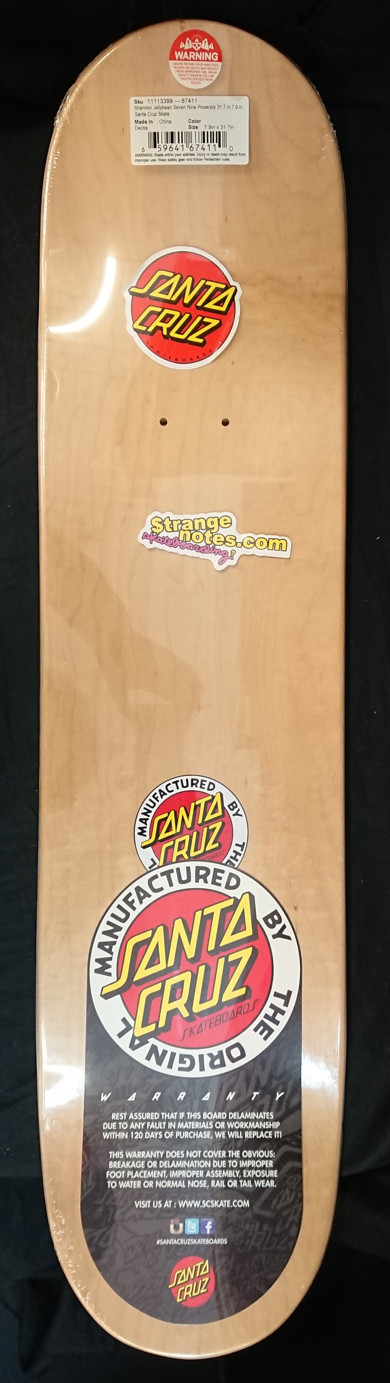 Rockin'Jelly Bean ロッキンジェリービーン × SANTA CRUZ サンタ