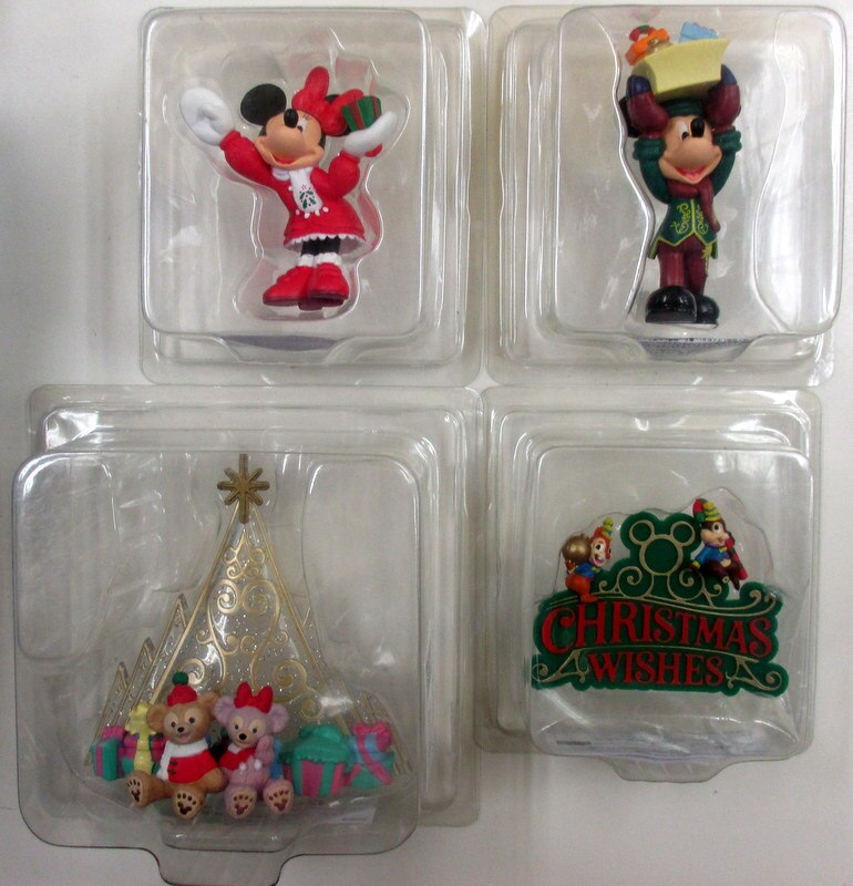 東京ディズニーリゾート マジックラリーキャンペーン Tdsクリスマス オリジナルフィギュアリン 4種セット まんだらけ Mandarake