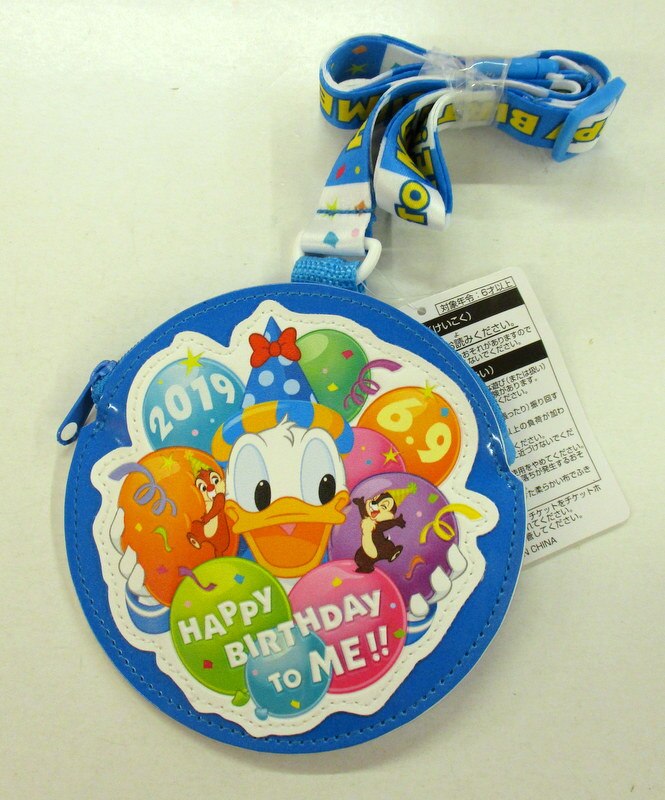 東京ディズニーリゾート パスケース ドナルド Happy Birthday To Me 19 まんだらけ Mandarake