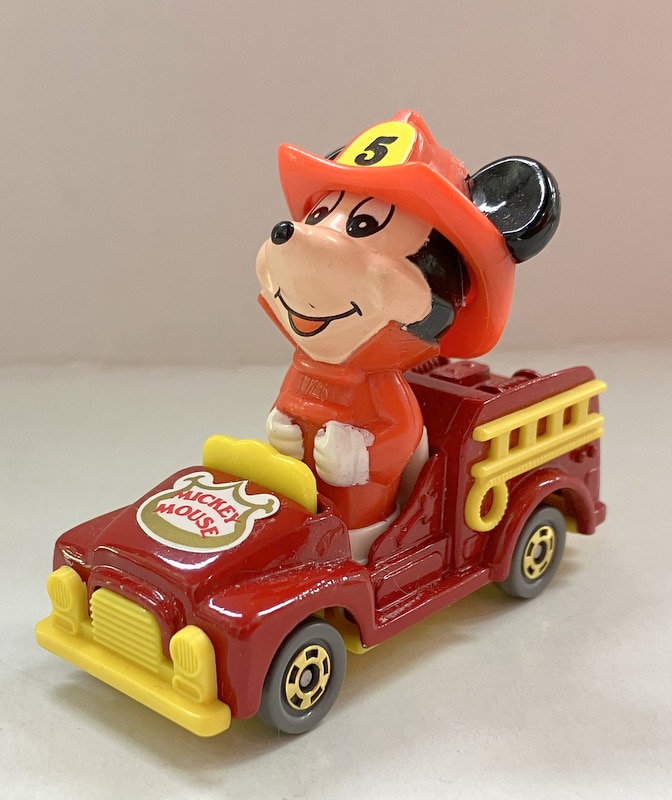 当時物 トミカ トミー ディズニー プチカ ミッキーの消防車 PD-2 美品-