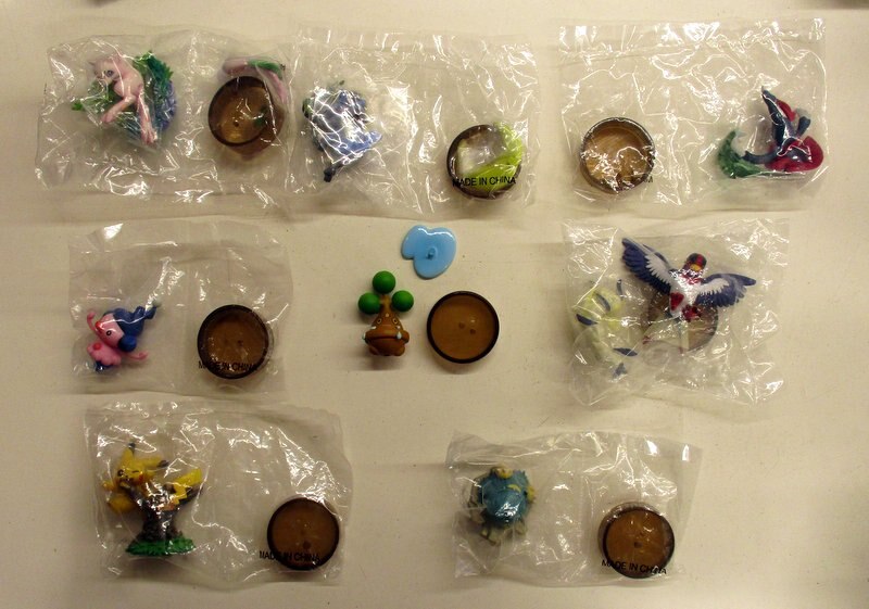 海洋堂 セブンイレブン ポケモンフィギュアコレクション ミュウと波導の勇者ルカリオ 全8種セット ポケモンフィギュアコレクション まんだらけ Mandarake