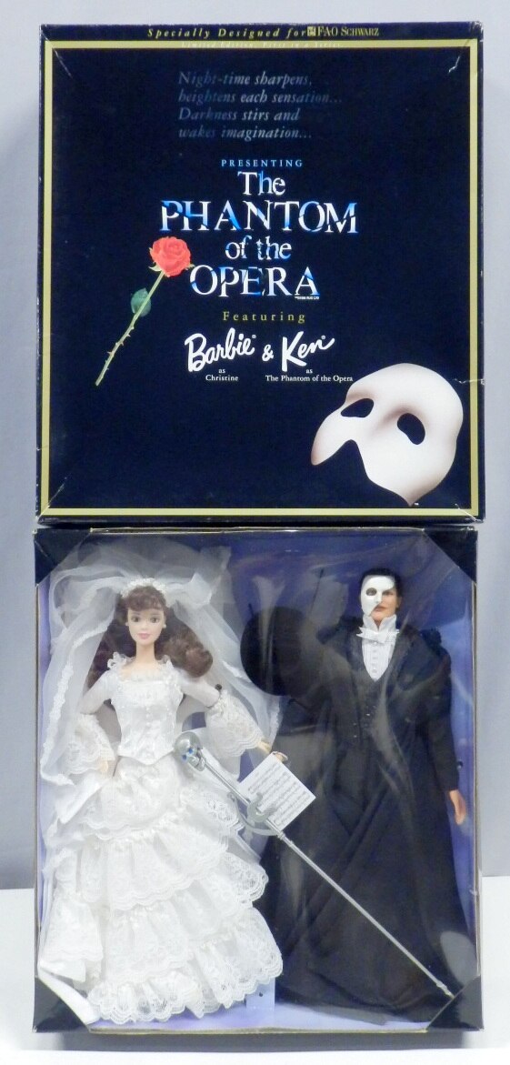 Barbie and ken phantom deals of the opera