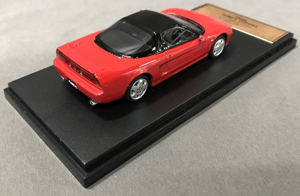 人気ブランドの新作 アシェット 1/43 ホンダ NSX改 BBS RS アルミ製 深 