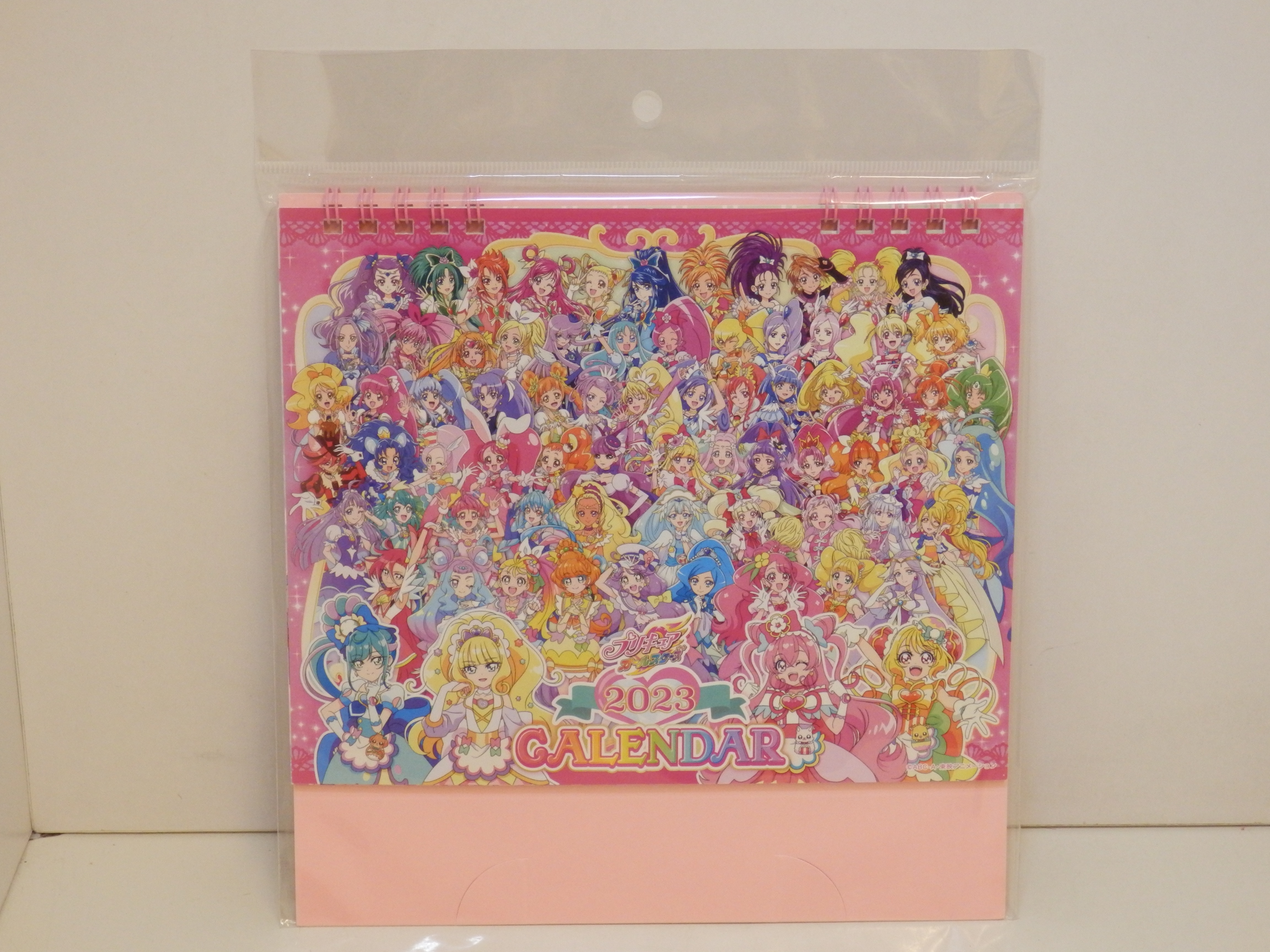 Precure Pretty Cure All Stars Desktop Calendar 2023 CL-015 Toei