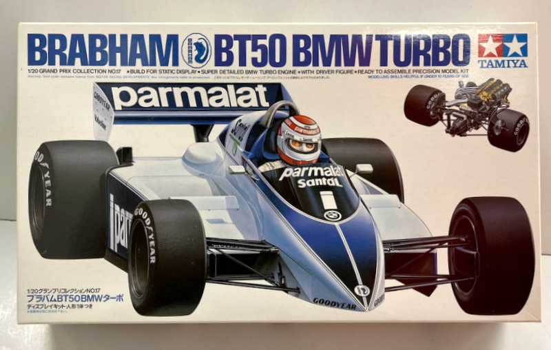 タミヤ1/20グランプリコレクション No.17ブラバムBT50BMWターボ新品-