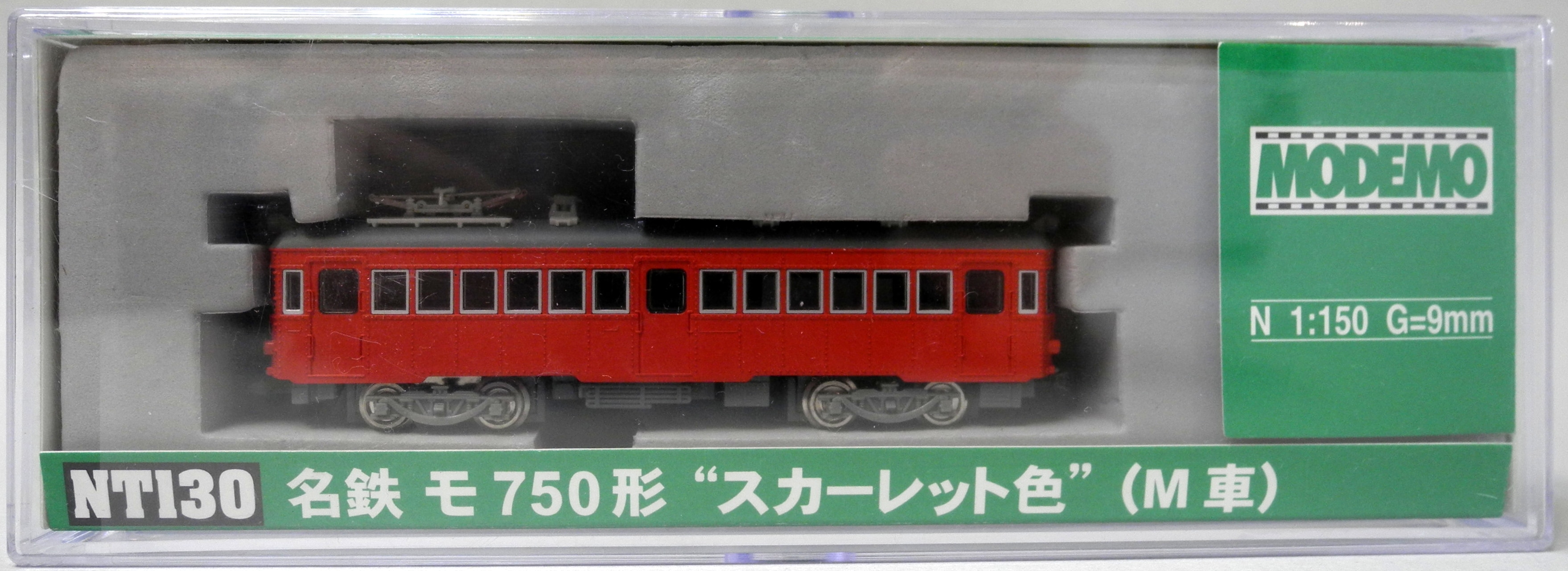 Hasegawa MODEMO N gauge NT130 [Meitetsu model 750 form scarlet