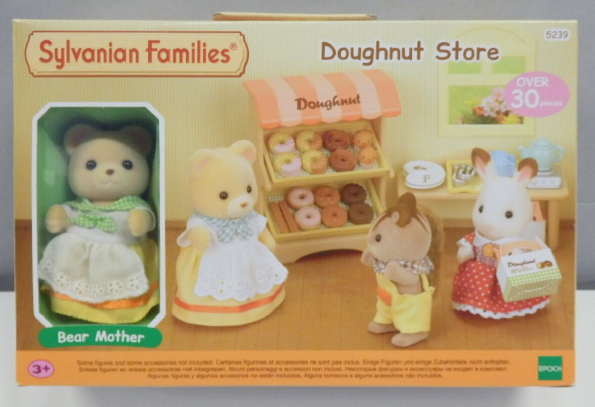 Calico critters donut store shop