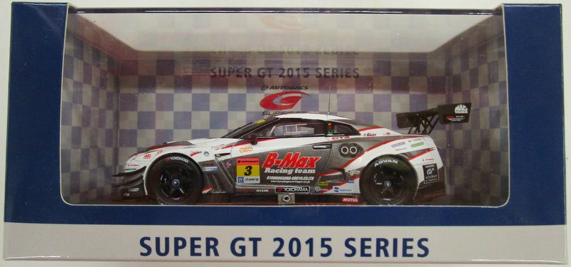 Ebro 1/43 SUPER GT300 2015 Rd.3 THAILAND WINNER B-MAX NDDP GT-R No