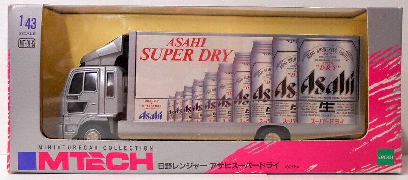 Epoch Co 1/43 MTECH Hino Ranger Asahi Super Dry 45790 | Mandarake