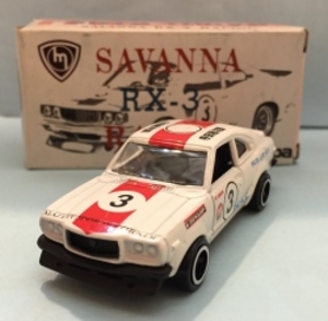 トミカ/アイアイアド特注 SAVANNA RX-3 RACING MAZDA AUTO TOKYO #3 寺田陽次朗